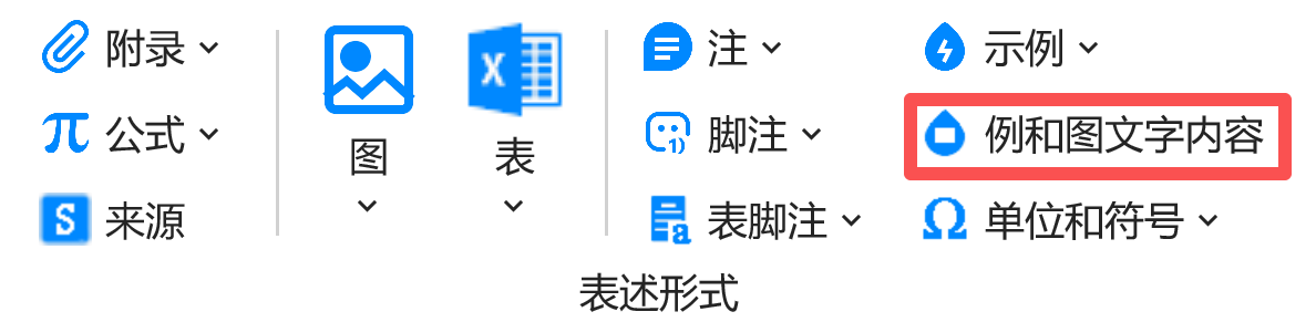 例和图文字内容